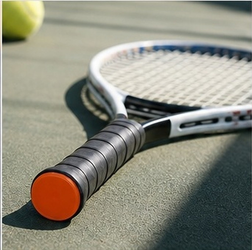 Badminton Racket Carbon - ปลอกซิลิโคนสำหรับปลายด้ามไม้แบดมินตัน ฝาครอบเปลี่ยนทดแทน ซ่อมแซมด้ามจับ