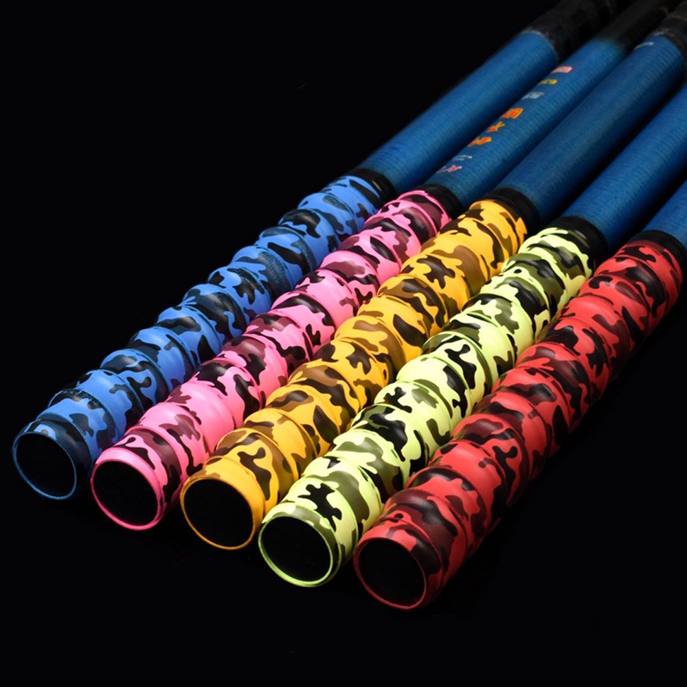 Badminton Net - เทปพันด้ามจับแบดมินตันเทนนิสกันลื่นยาว1.1เมตรสายรัดกันเหงื่อสำหรับกีฬาเบ็ดตกปลาเบสบอลระบายอากาศได้ดี