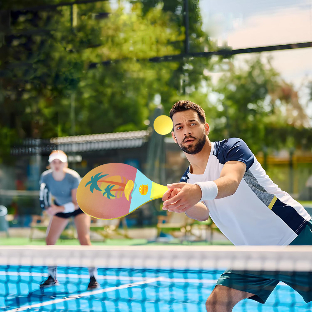 ไม้แบดมินตันชายหาดลายการ์ตูนแบ - Badminton Shuttlecock บทวิจารณ์และราคา