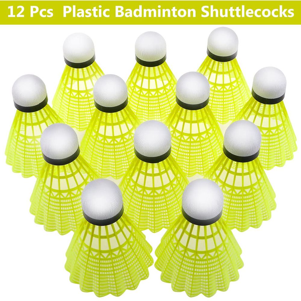 ลูกแบดมินตันพลาสติกใหม่ ทนทาน  - Feather Shuttlecock บทวิจารณ์และราคา