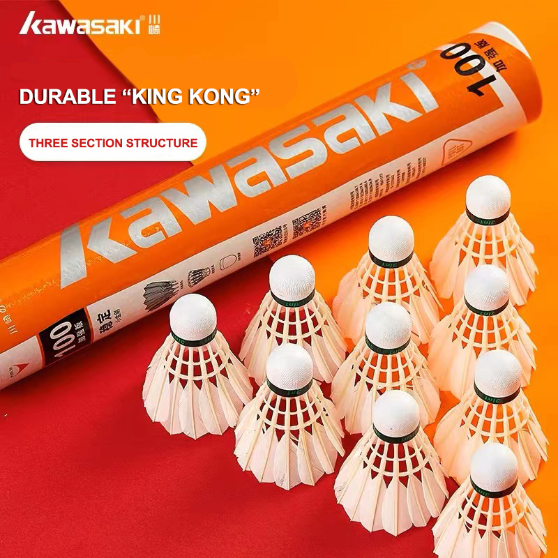 Kawasaki King Kong 100/500 Fea - Feather Shuttlecock บทวิจารณ์และราคา