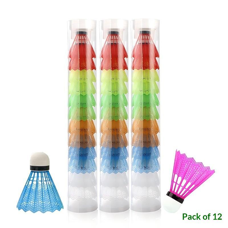 ~แพ็ค 6/12 ลูกขนไก่แบดมินตันพล - Badminton Shuttlecock บทวิจารณ์และราคา