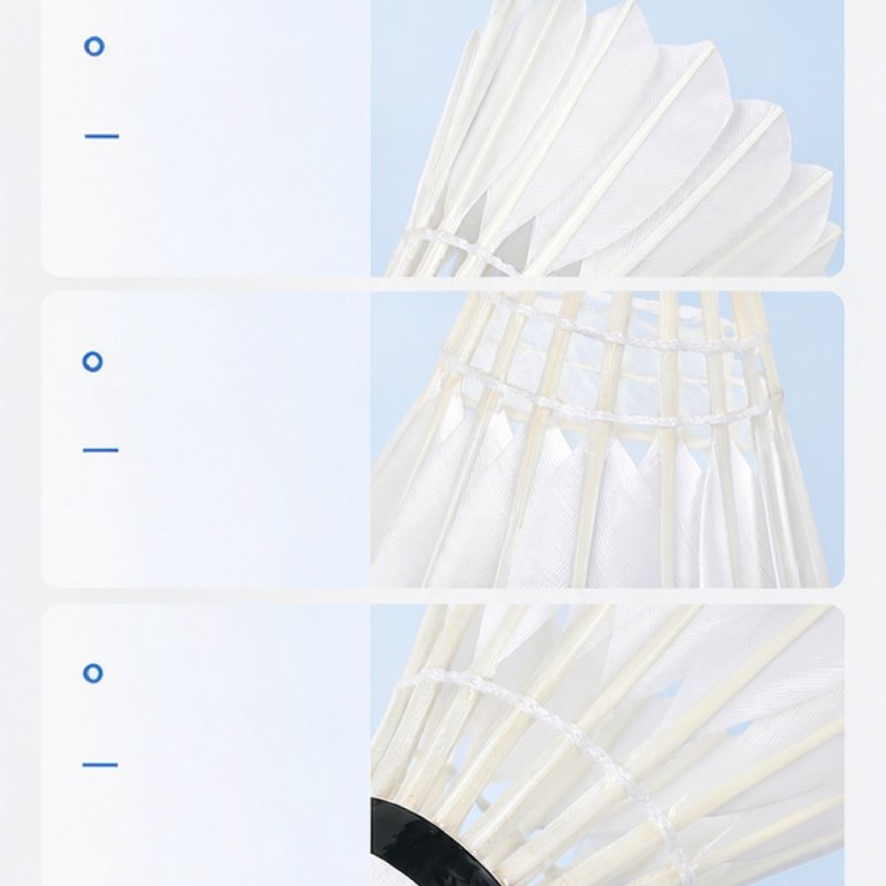 ลูกแบดมินตันขนห่านคุณภาพสูง ให - Feather Shuttlecock บทวิจารณ์และราคา