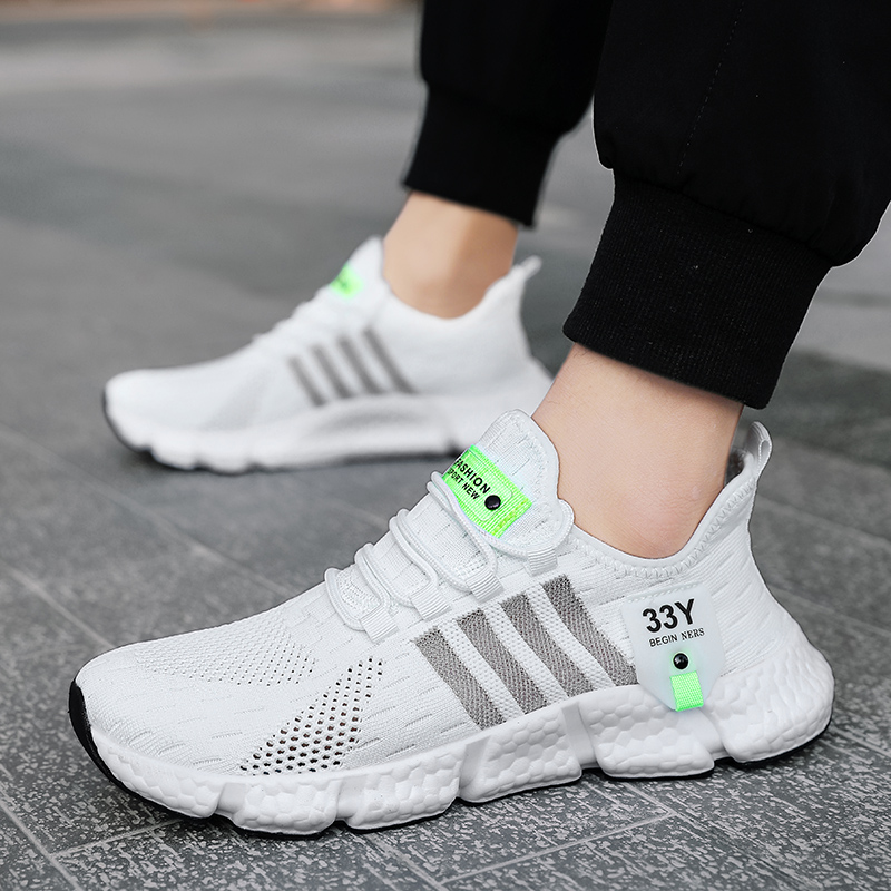 รองเท้าสนีกเกอร์ผู้ชายแฟชั่นระ - Badminton Shoes Men บทวิจารณ์และราคา